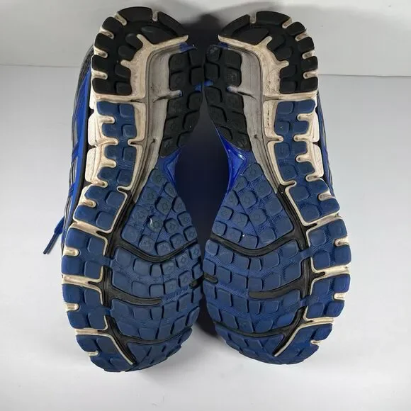 Brooks GTS 17 Blue/Silver Lace Up Running Shoes Sneakers Men's Size 9 - Picture 7 of 8